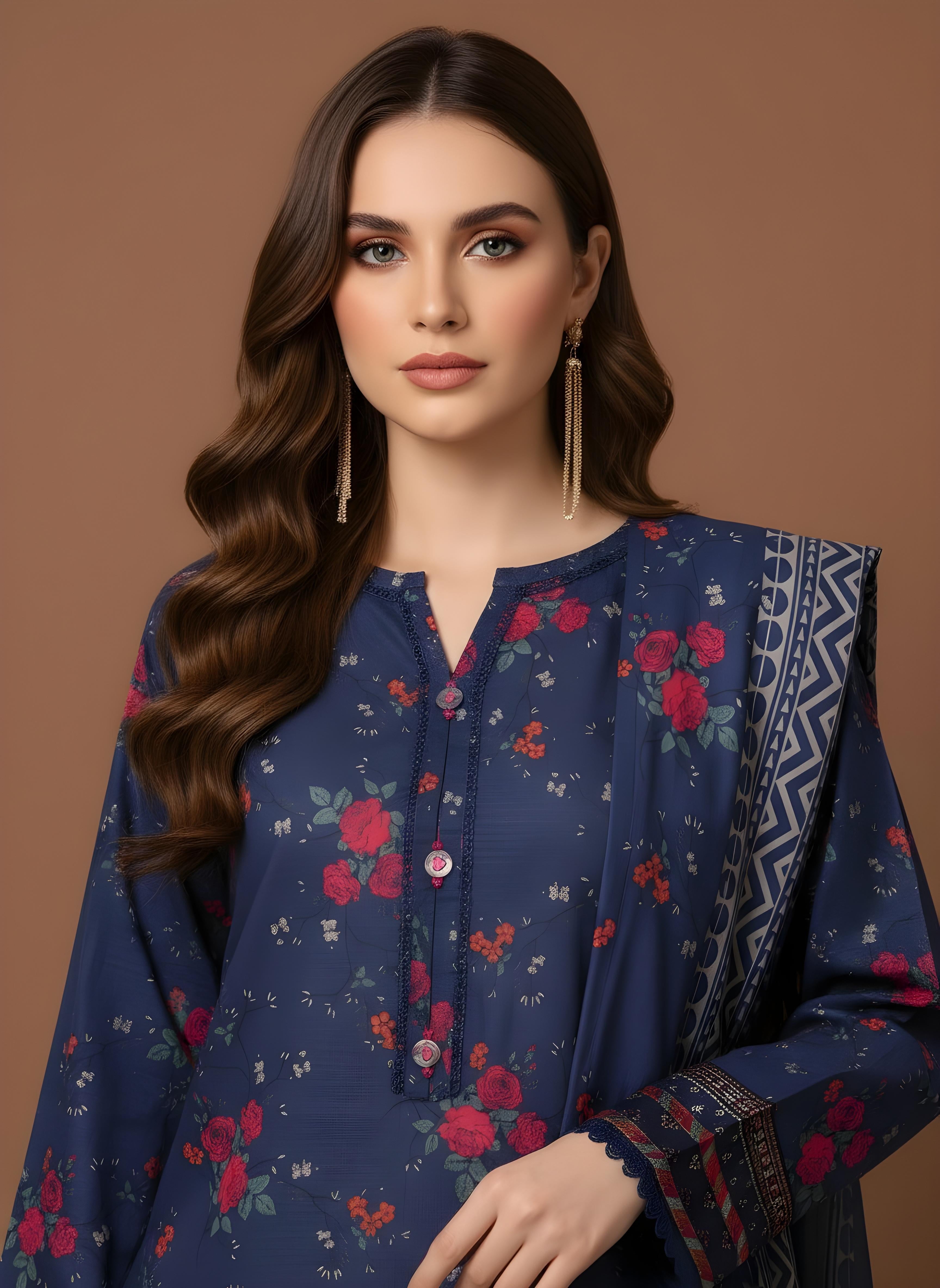 Sapphire - SB Printed Khaddar