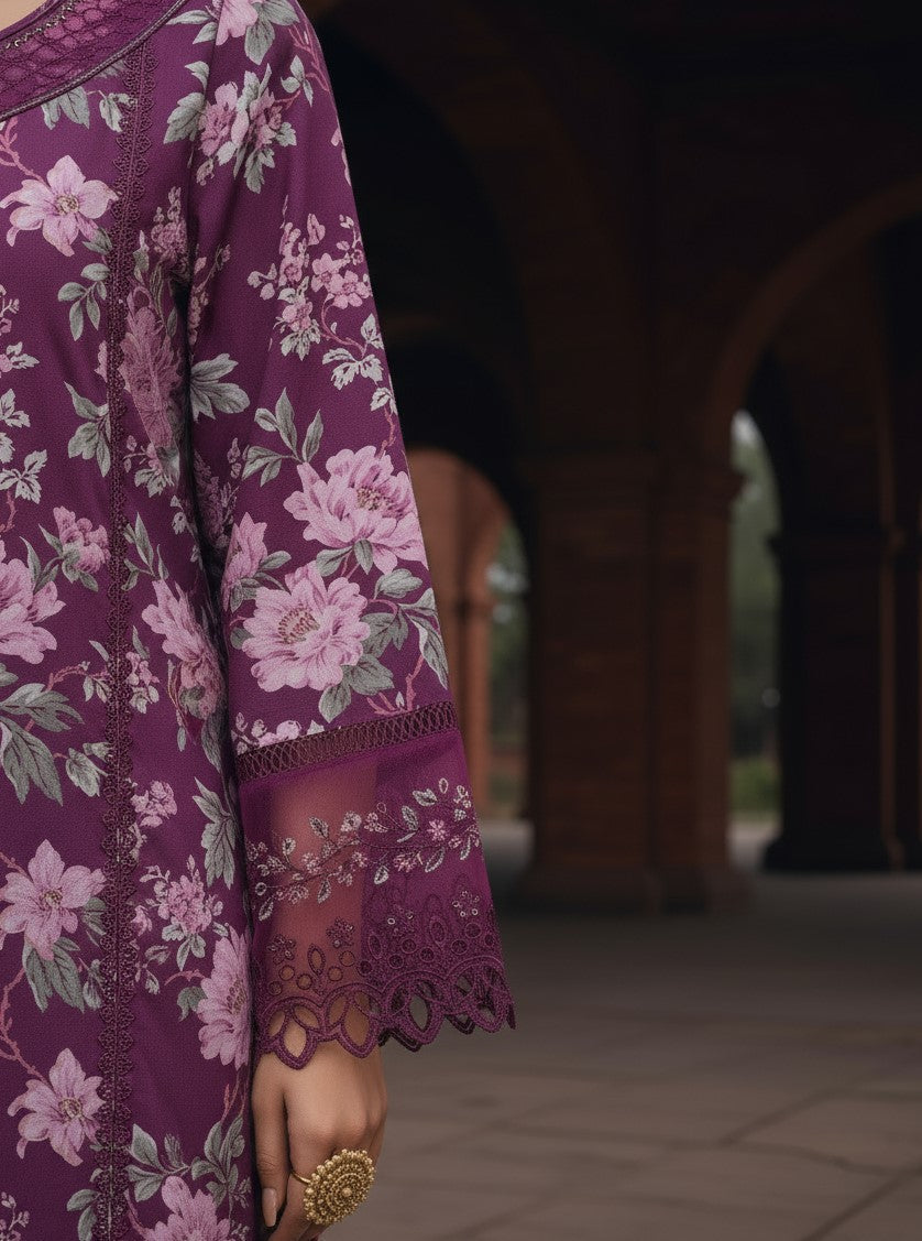 Violet Muse - Sadabahar Viscose