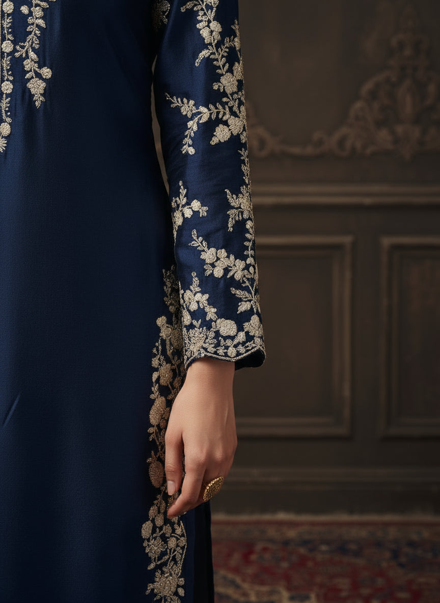 Sherrys Silk - Blue