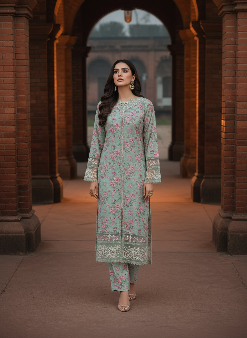 Mint Whisper - Sadabahar Viscose