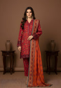 Rust Reverie - SB Printed Khaddar
