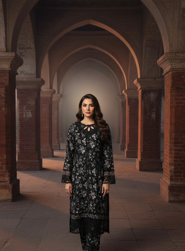 Black Viola - Sadabahar Viscose