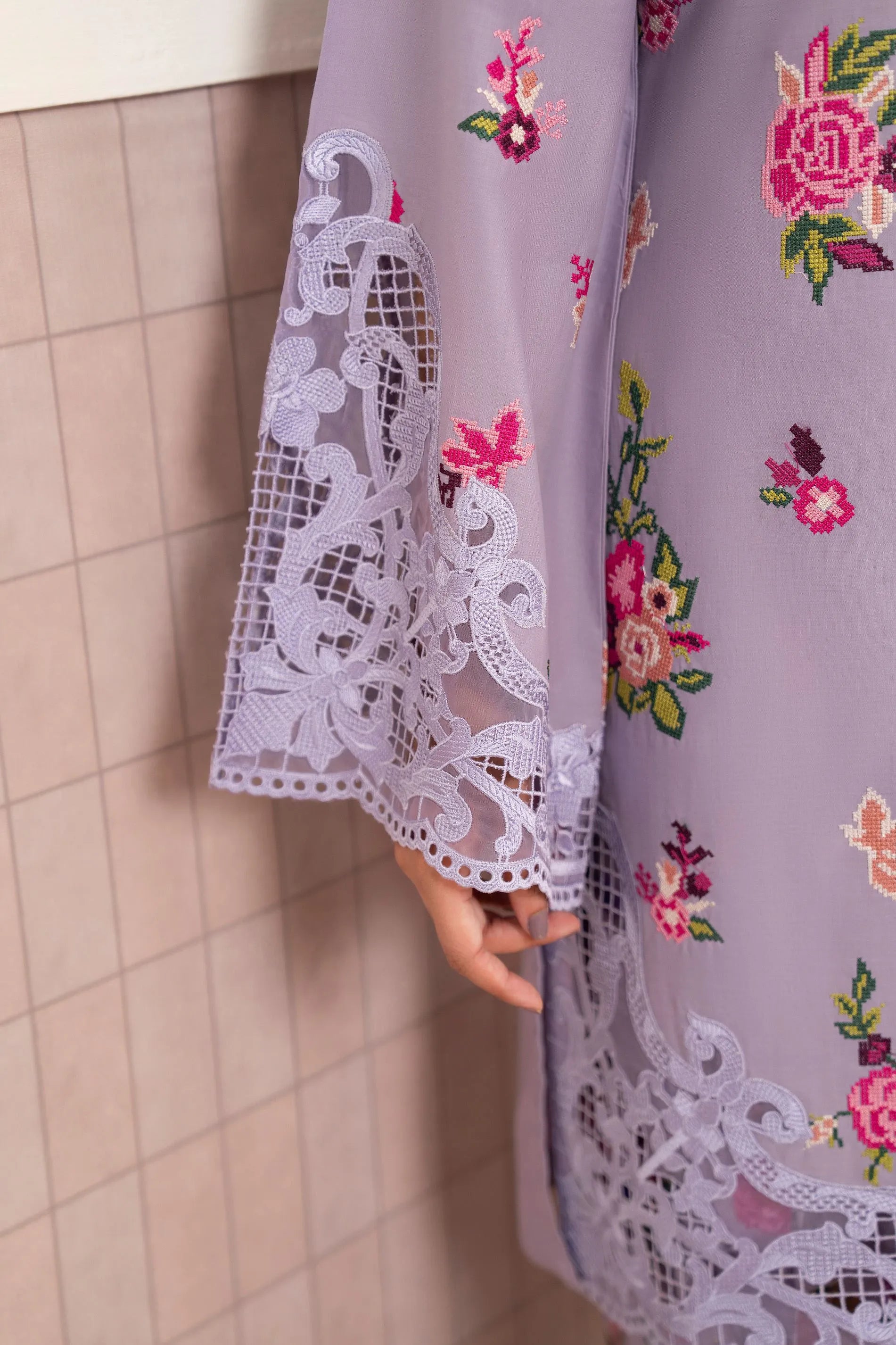 Karma Flora 1606 Heather Purple