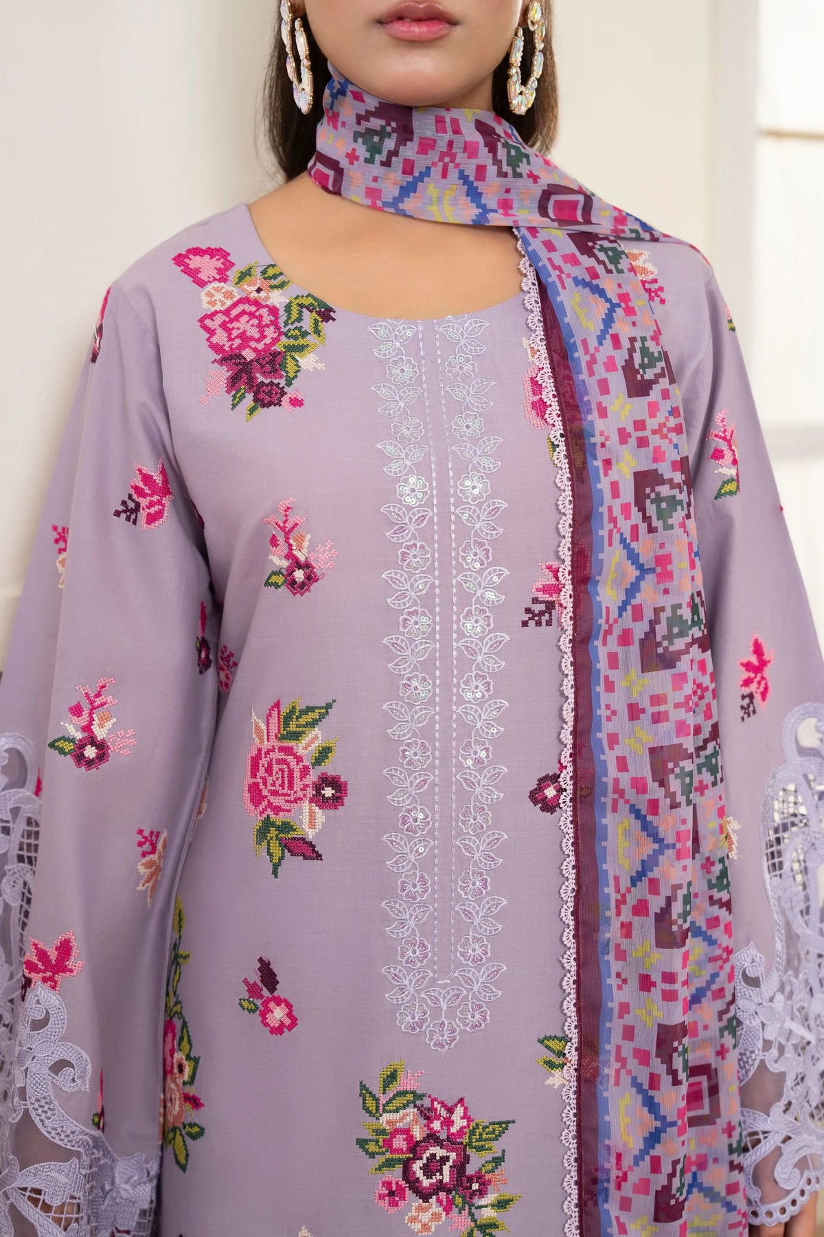 Karma Flora 1606 Heather Purple