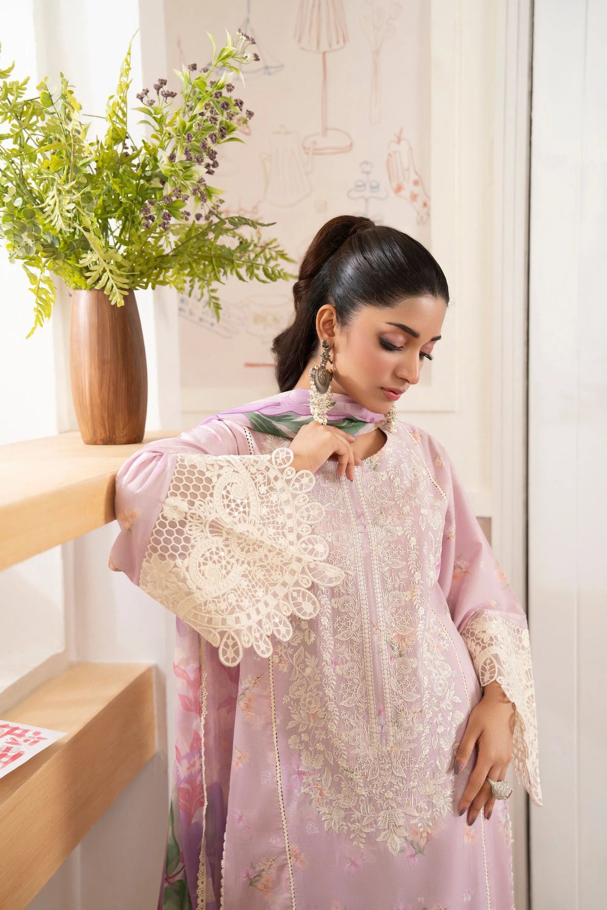 Karma Flora 1607 Rose Lilac
