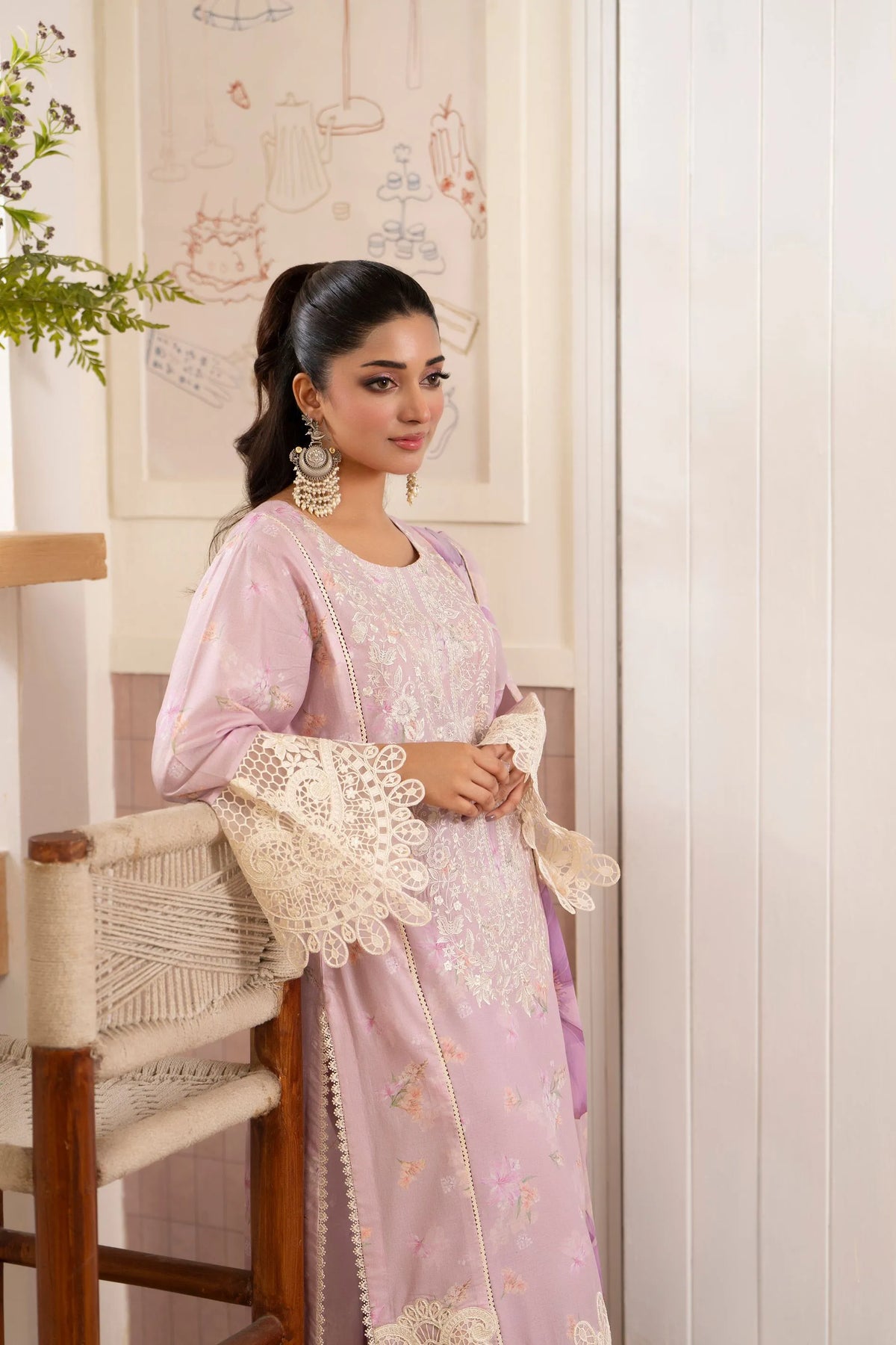 Karma Flora 1607 Rose Lilac