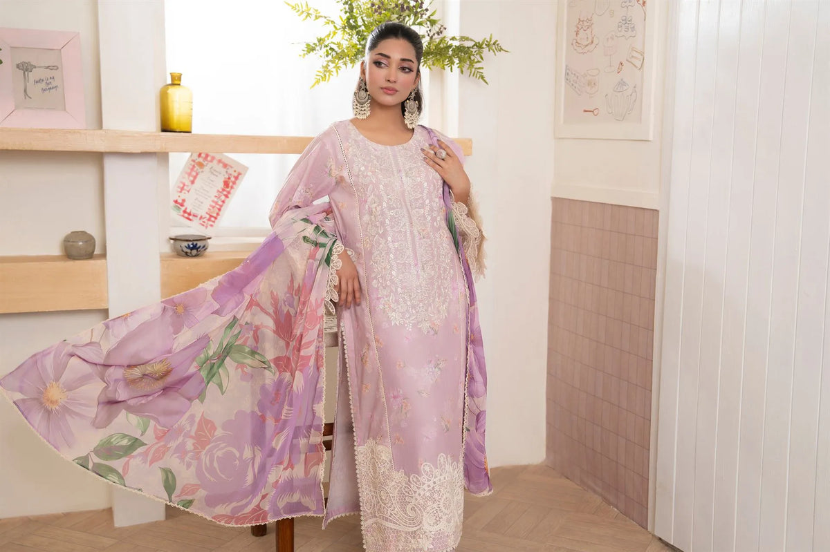 Karma Flora 1607 Rose Lilac