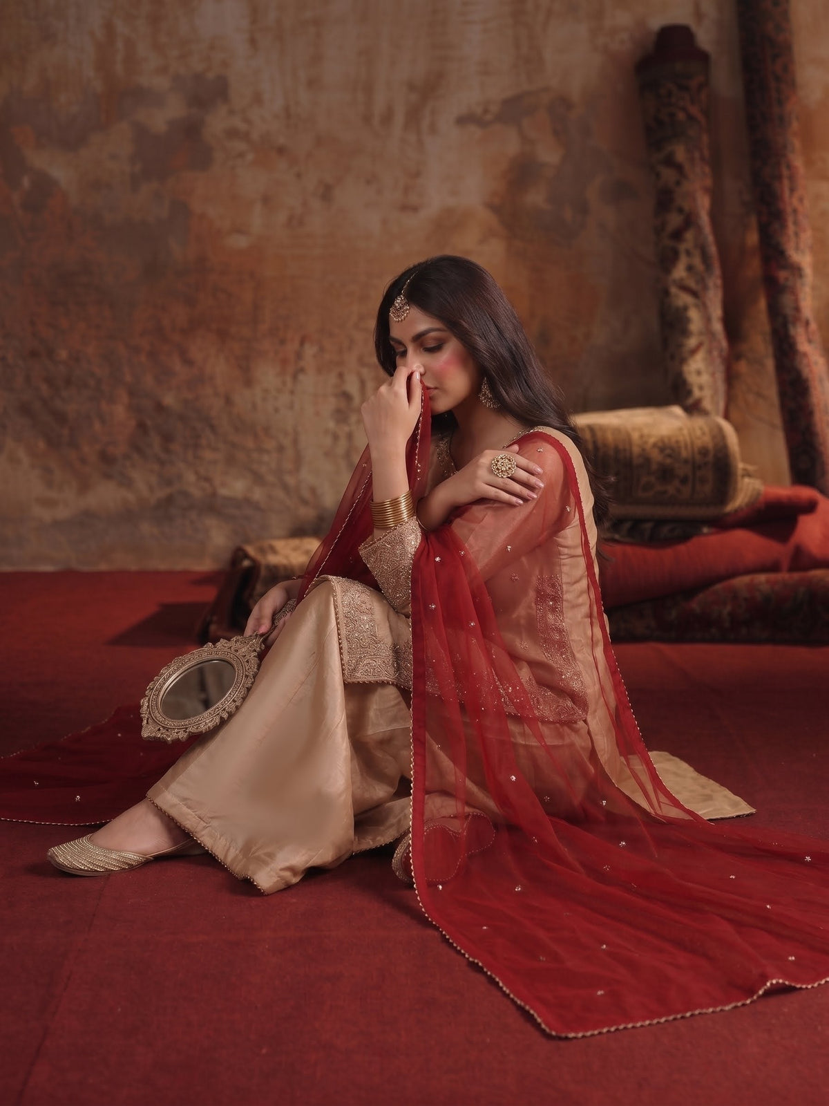 Sunehri - Premium Masoori Silk
