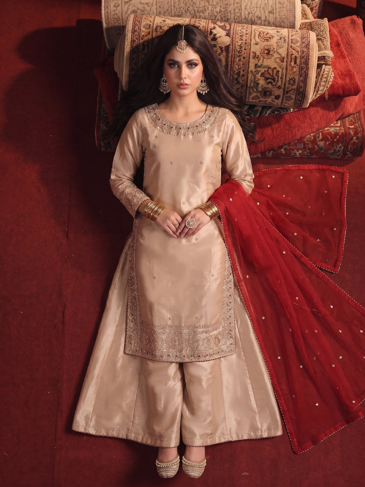 Sunehri - Premium Masoori Silk