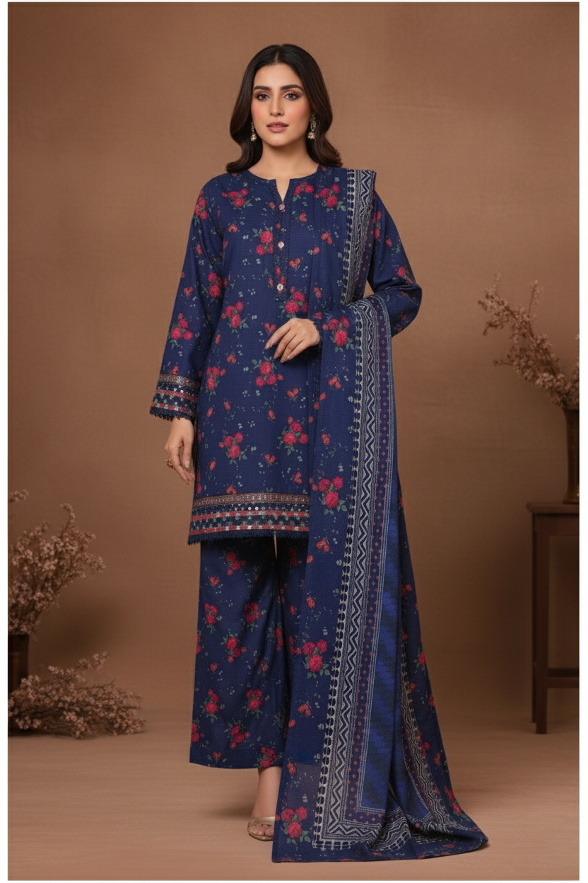 Sapphire - SB Printed Khaddar