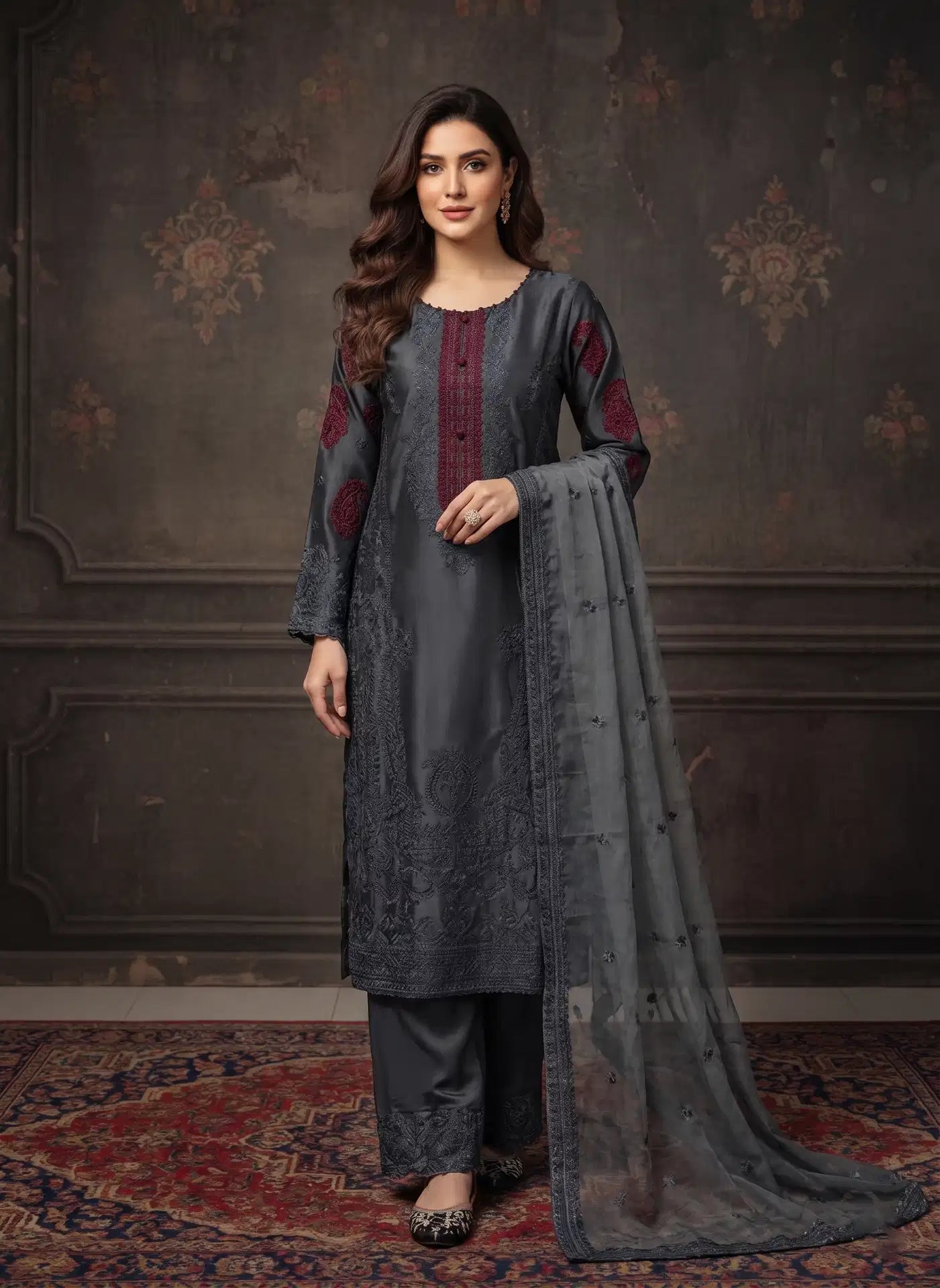 Sherrys Silk - Ash Grey