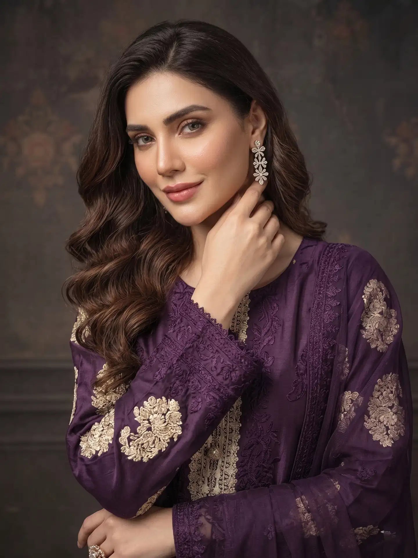 Sherrys Silk - Imperial Purple