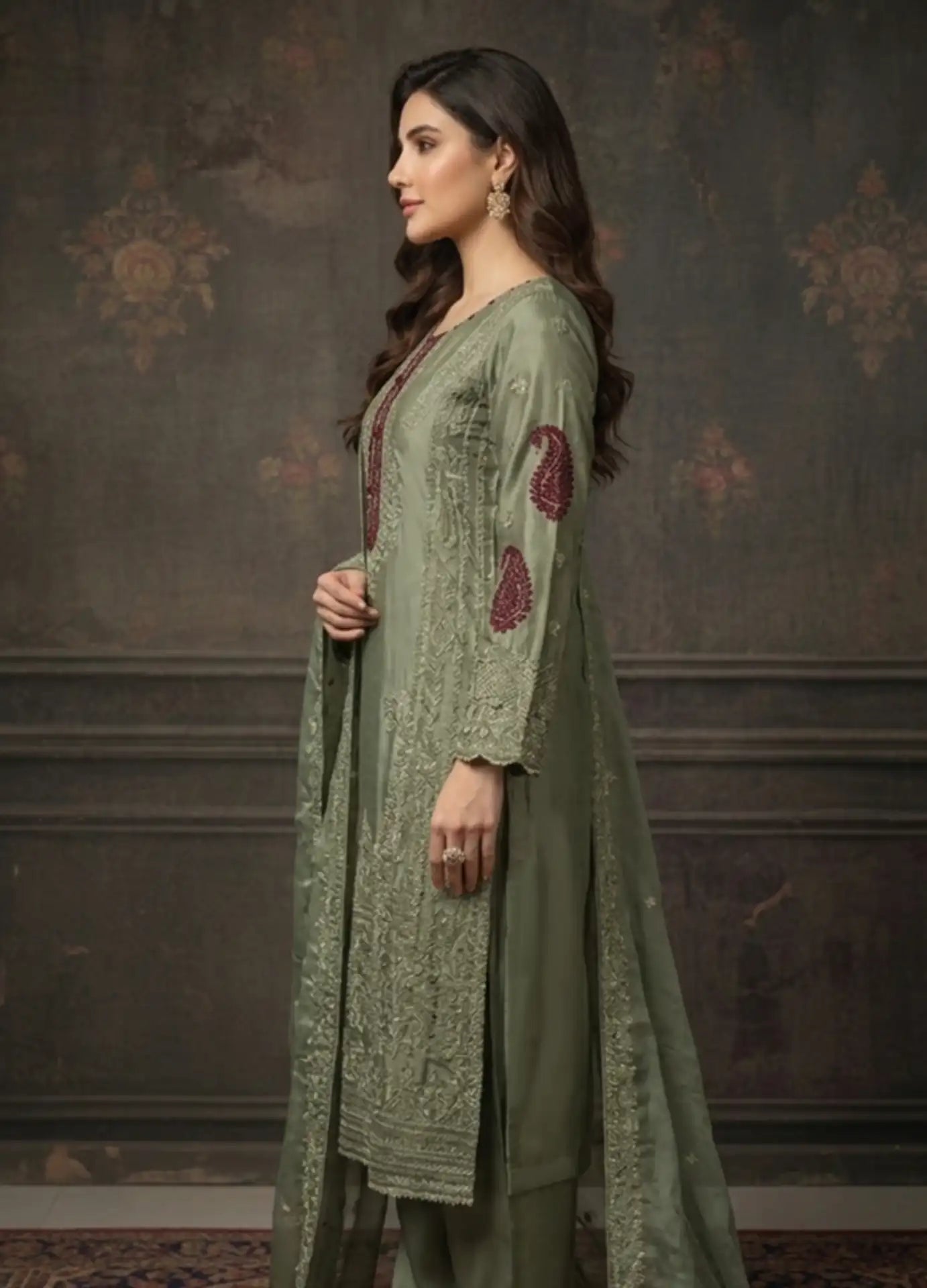 Sherry Silk - Olive Opulence