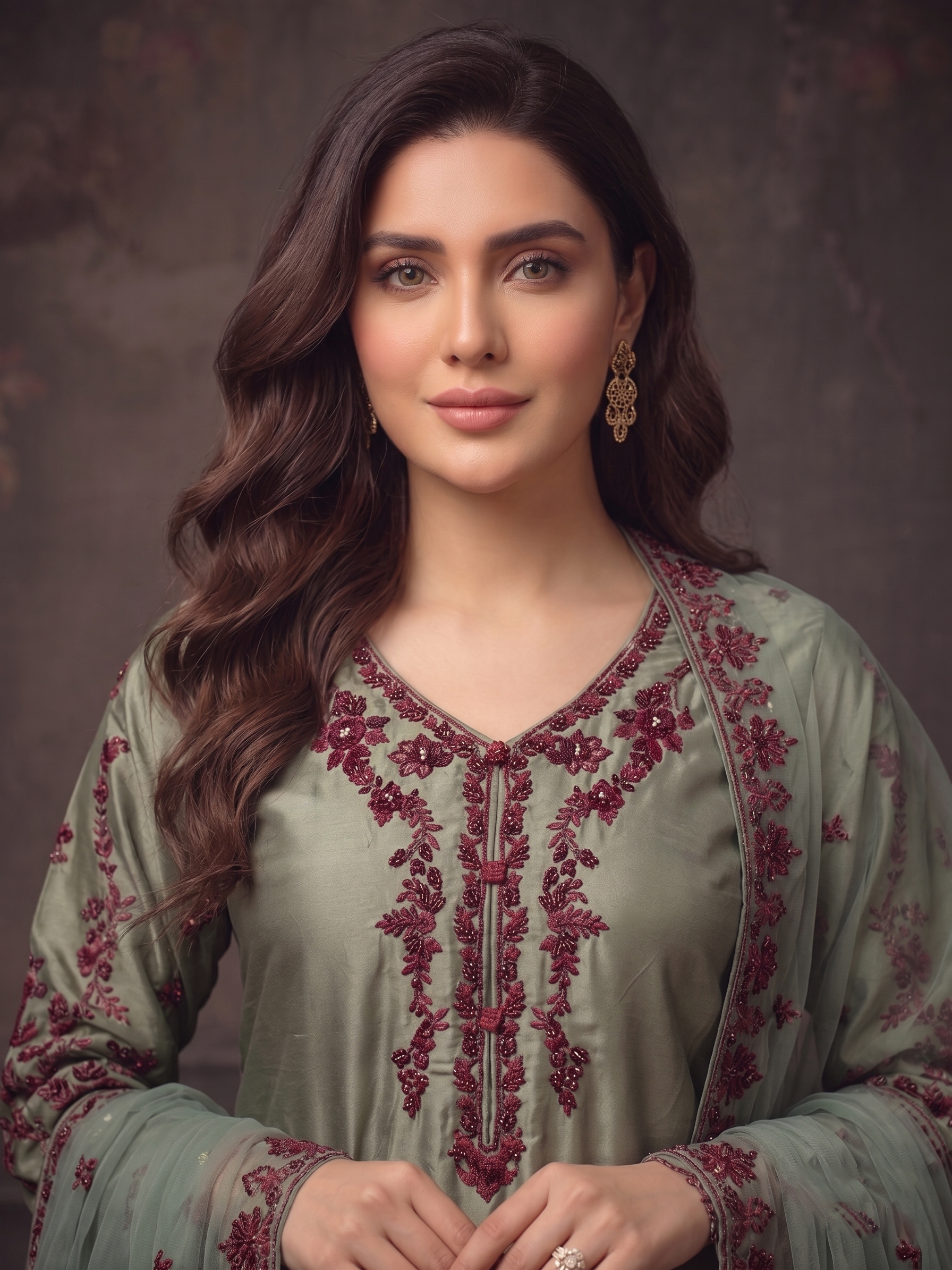 Sherrys Silk - Olive