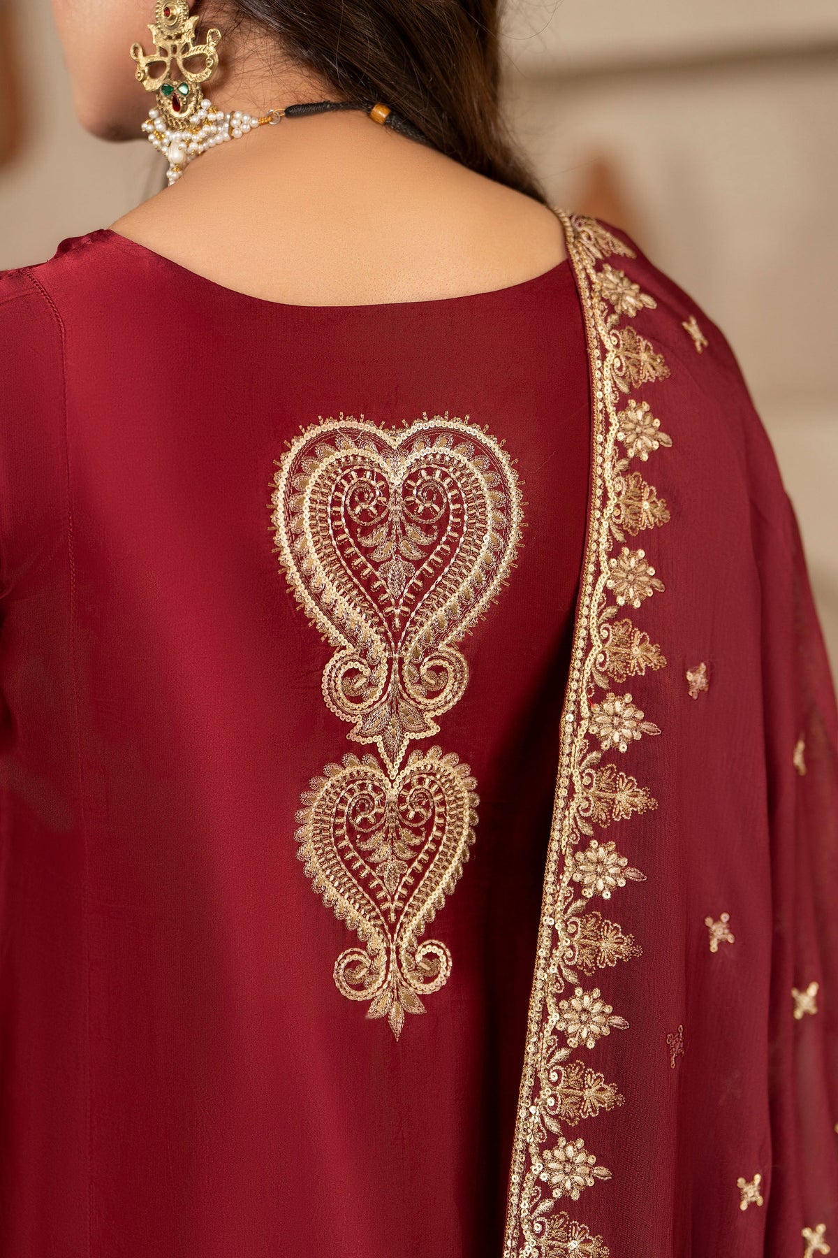 KC - F-534 - WINE RED