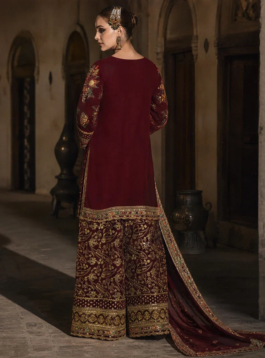 Hijr - 3-Piece Chiffon Festive Edit