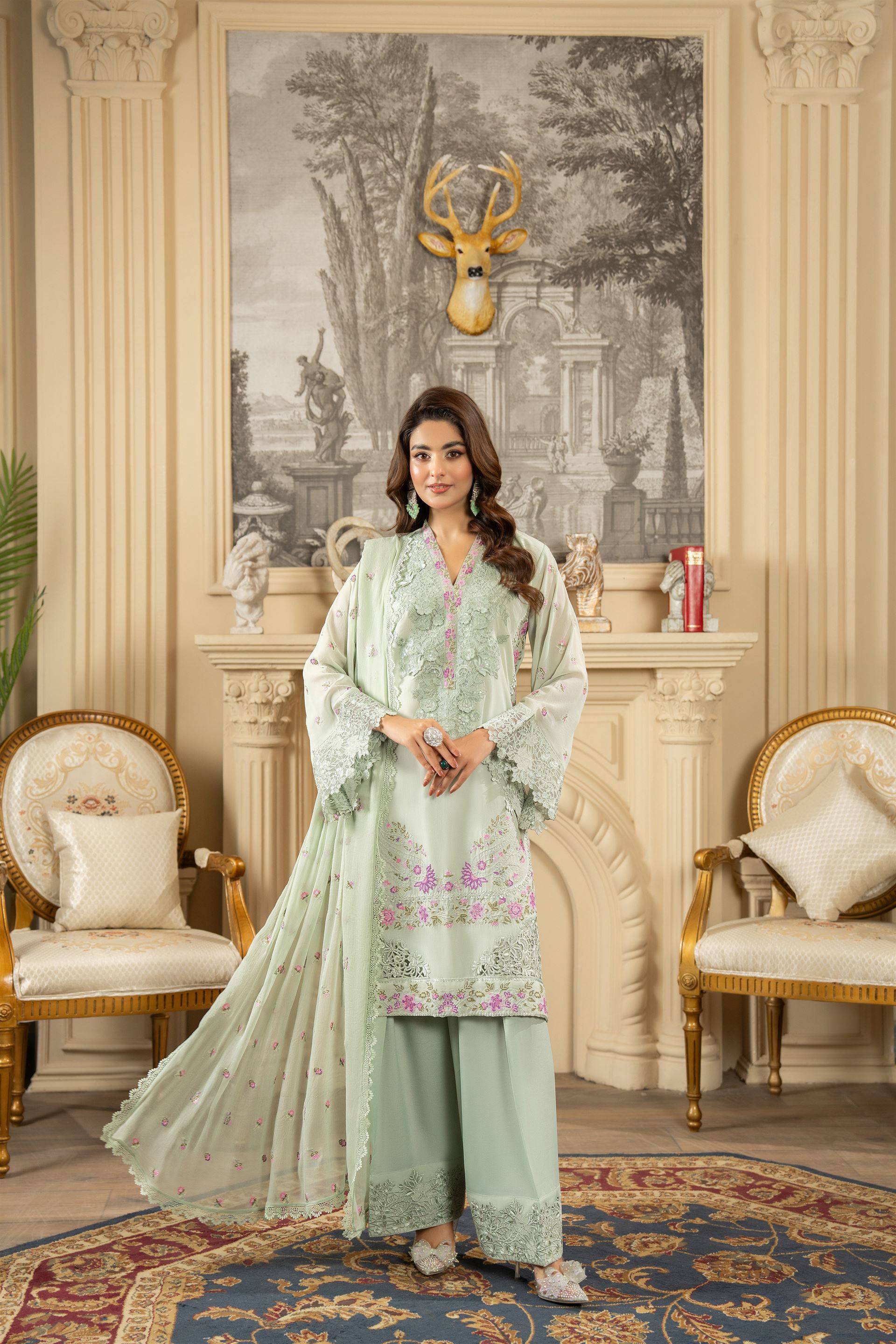 Pastel Sage Green - F-464