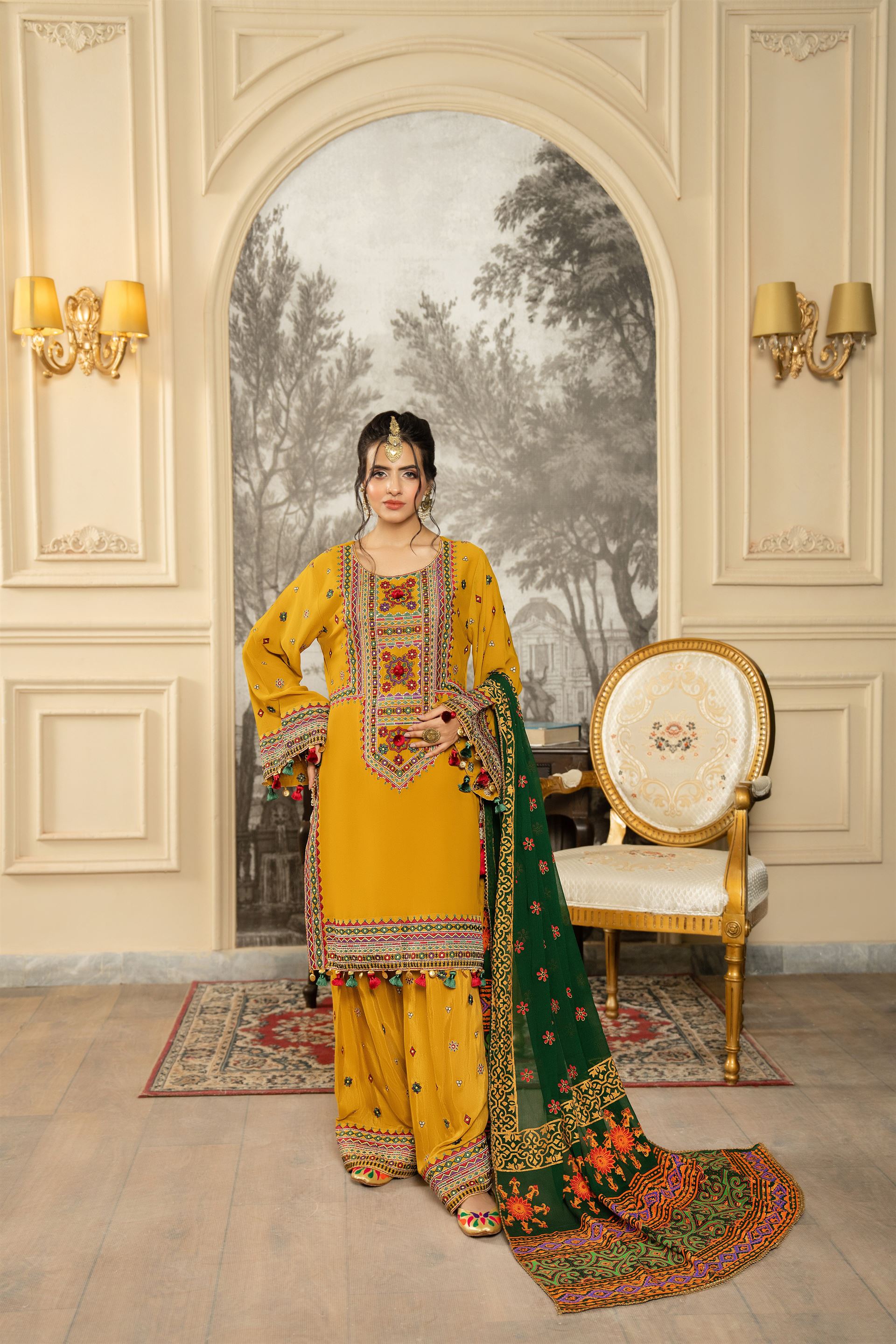 Mustard Yellow -  F-468