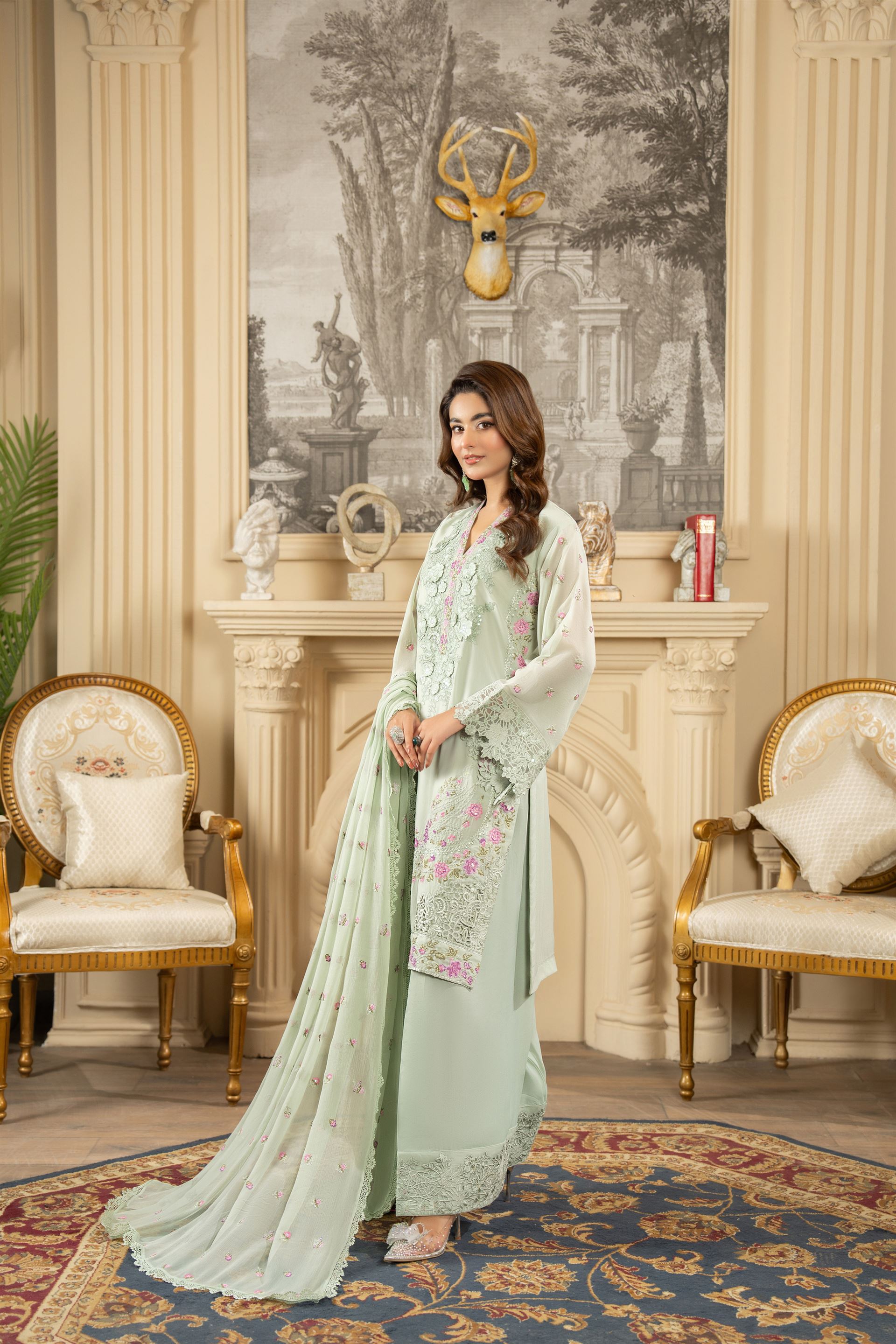 Pastel Sage Green - F-464