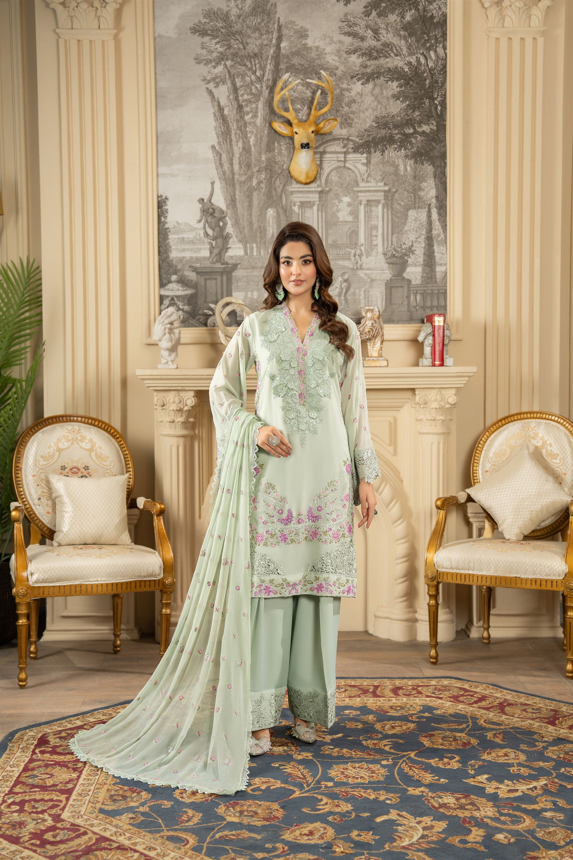 Pastel Sage Green - F-464