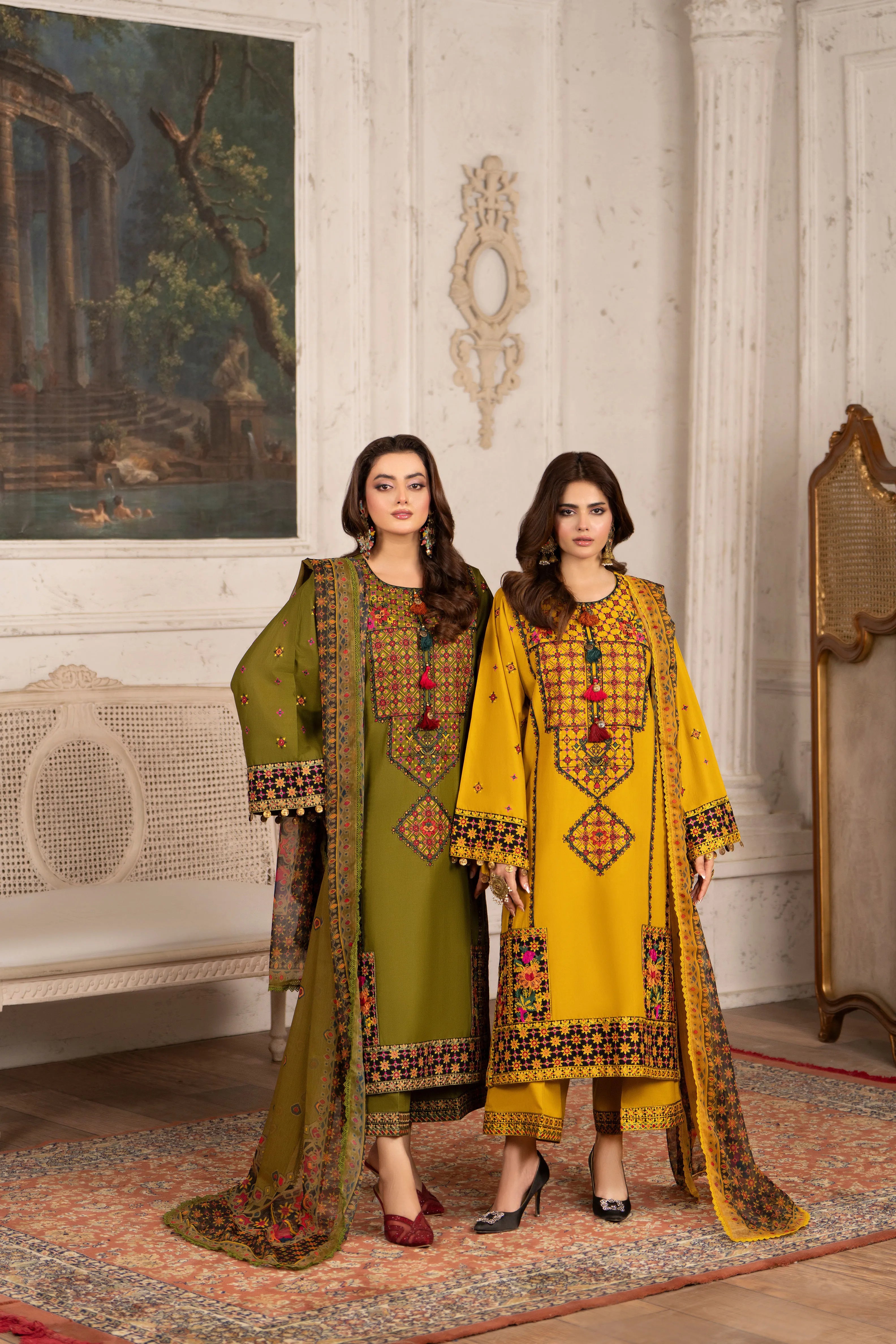 KC-1567- Saffron Folk