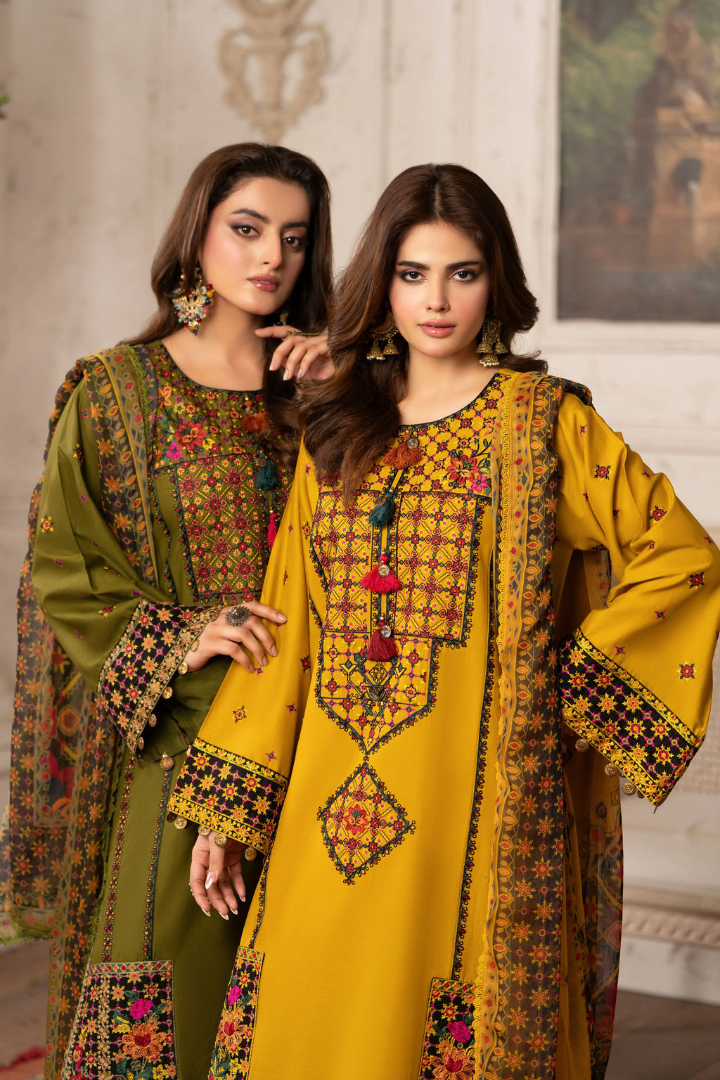 KC-1567- Saffron Folk