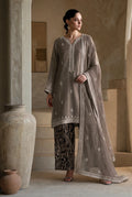 Mokkara - 3 Piece Embroidered Silk viscose